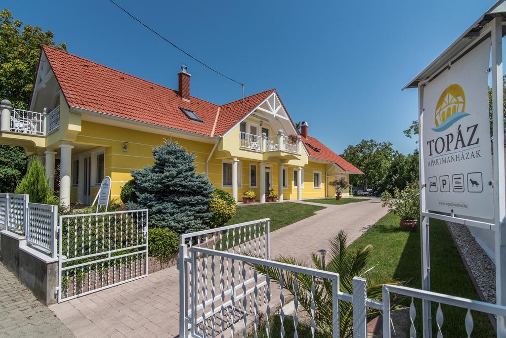Topaz Apartmanhazak Balatongyörök Exteriör bild